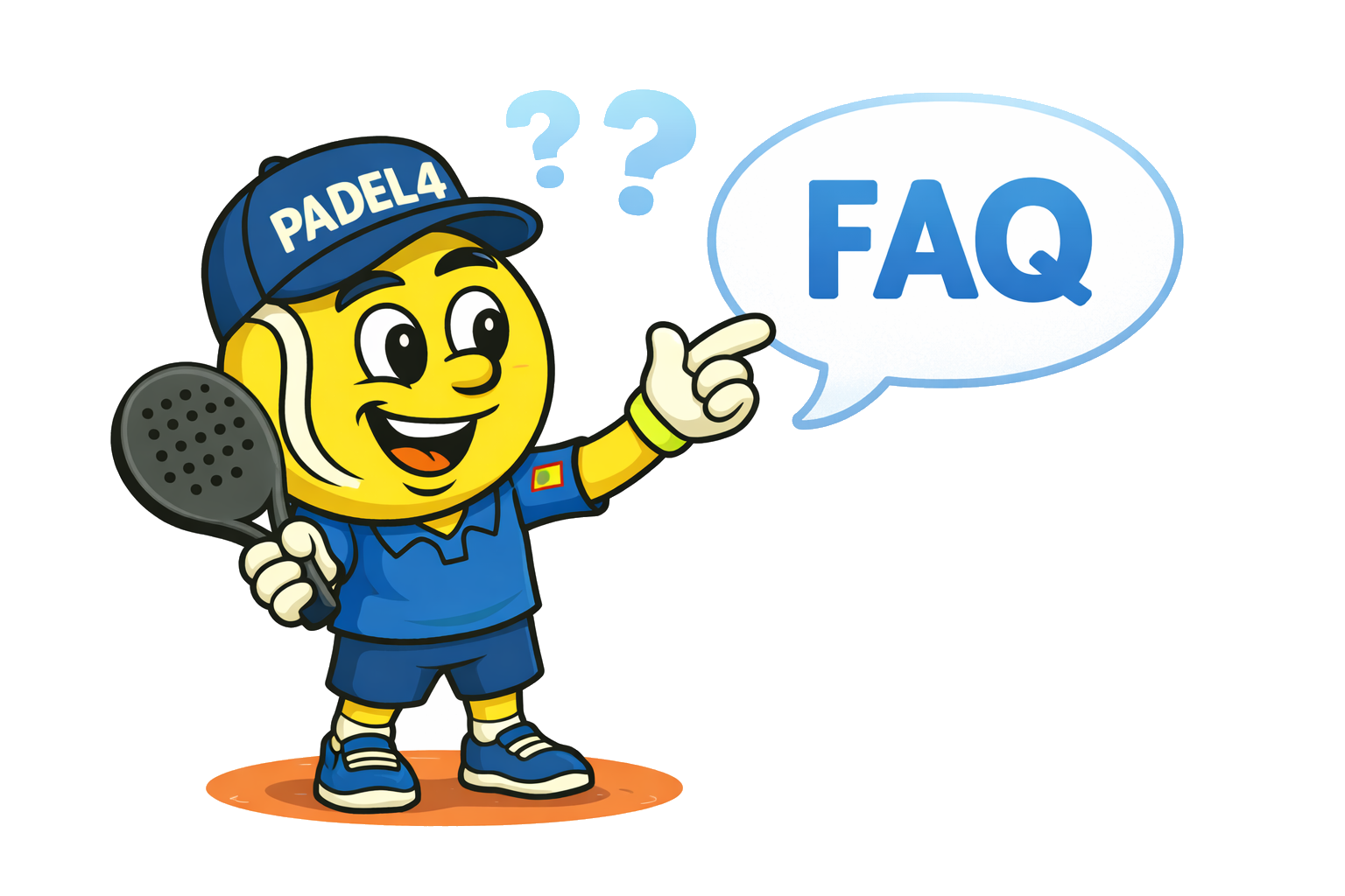 Padel4 mascot